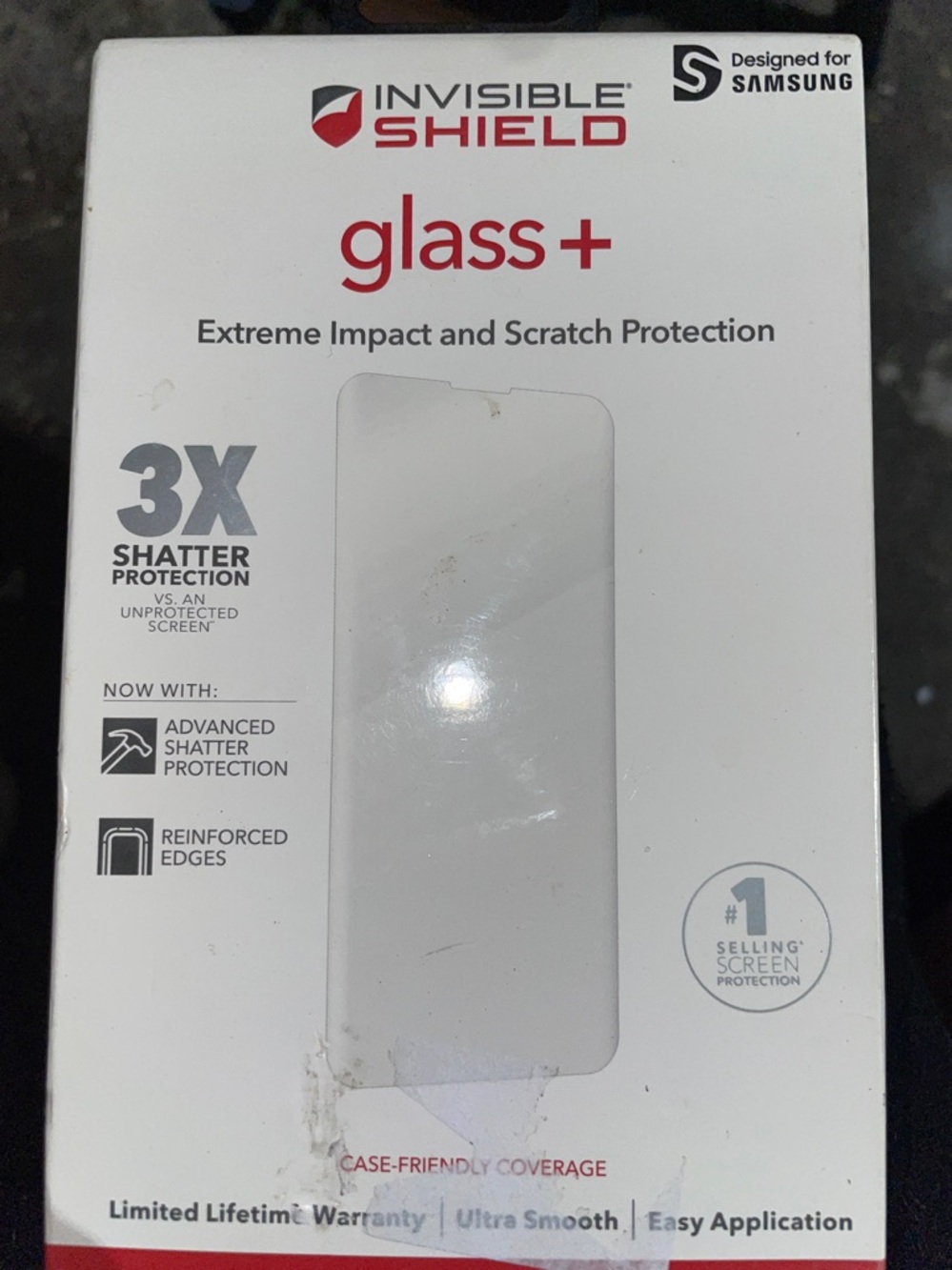ZAGG 4174L InvisibleShield Glass + Screen Protector for Samsung Galaxy S10e